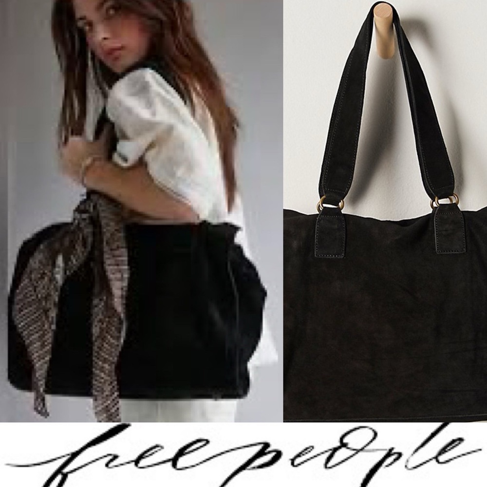 Free People Salma Suede Tote ❤️ NWOT